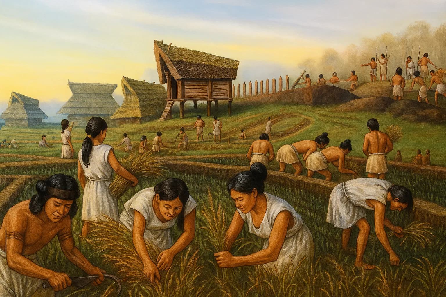 Neolithic Iranian farmers (7000 BCE)