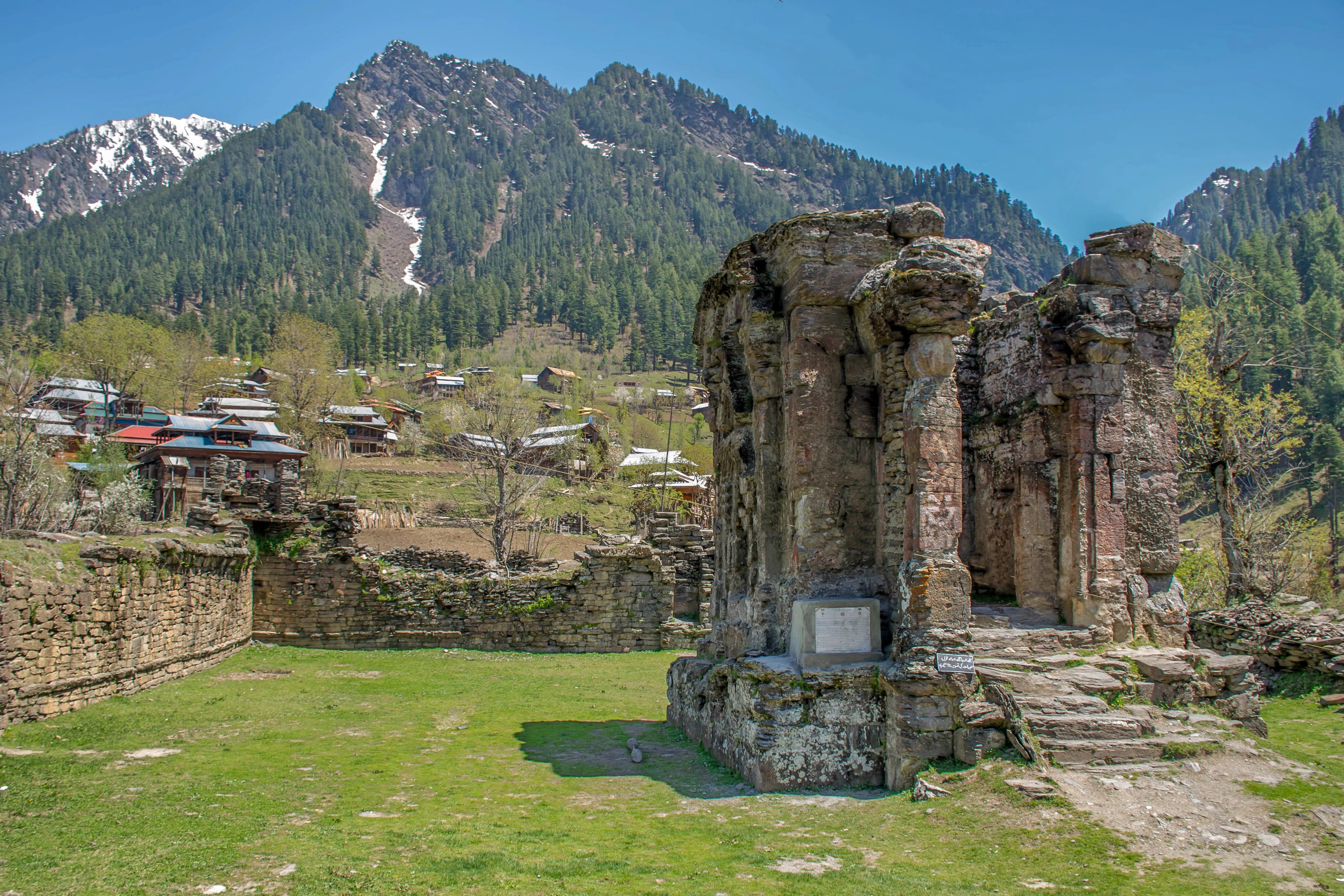 Ruined Sharda Fort Pakistan Occupied Jammu & Kashmir